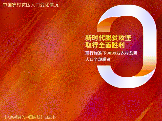 动态海报丨4组数据点亮“人类减贫的中国实践”