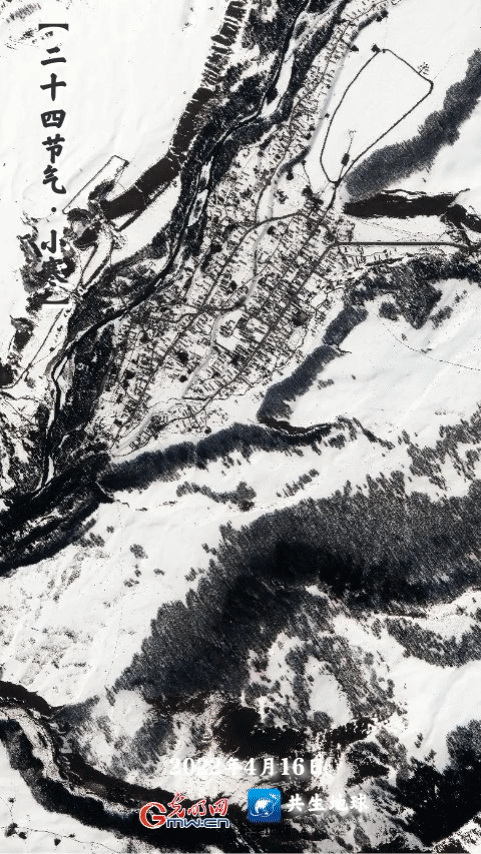 【卫星新闻】小寒至暗香来 卫星视角瞰冬季冰雪景观