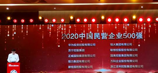 2020中国民营企业500强出炉