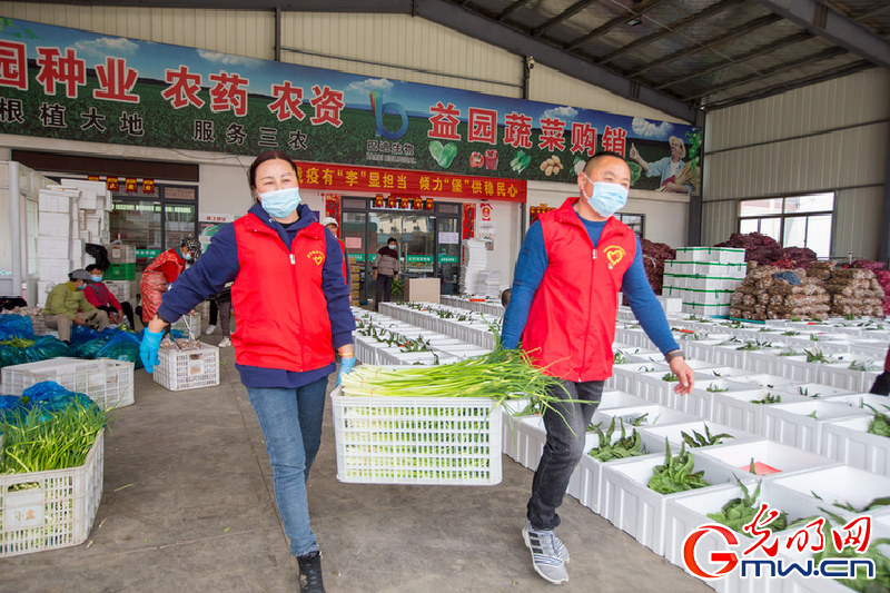 【组图】“守沪者联盟”丨江苏海安：150吨蔬菜驰援上海