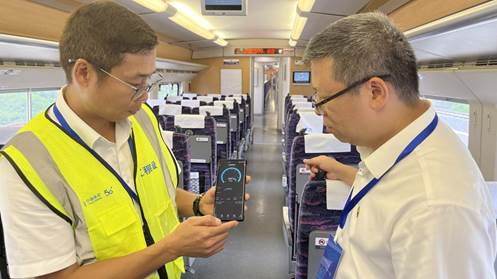 广西移动5G专网全线覆盖贵南高铁广西段