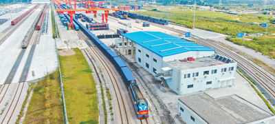 国内容积最大集装箱投用铁路货运