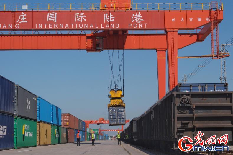 铁路石家庄货运中心国际陆港助力京津冀协同发展