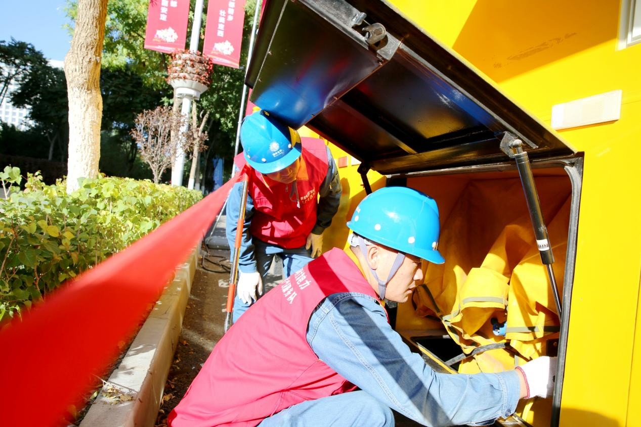 薯都喜庆迎盛会 供电服务好“薯”光