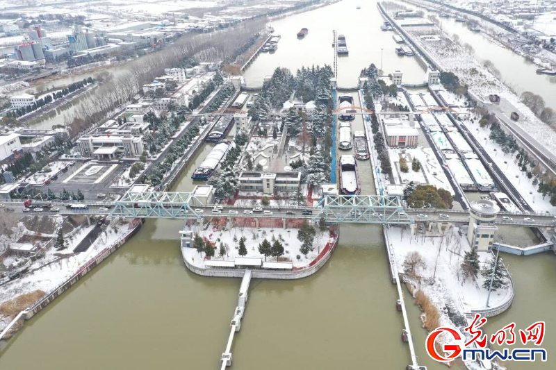 2024春运进行时丨解决“燃煤”之急 苏北运河全线提供“绿波航段”