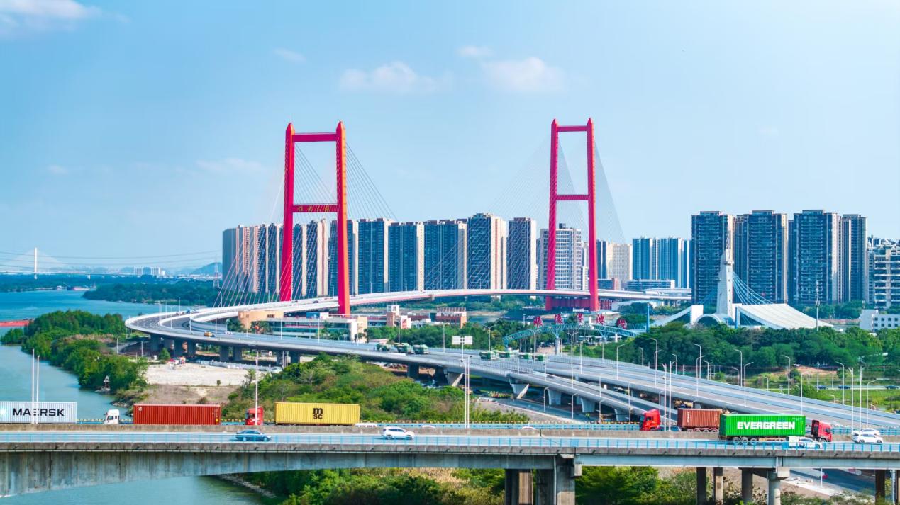 中交路建承建的顺德大桥项目建成通车