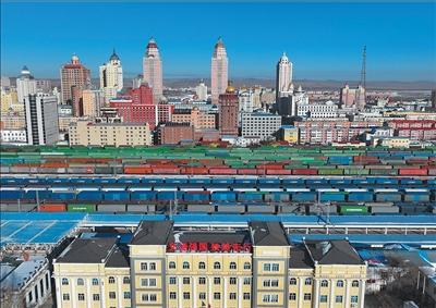 满洲里铁路口岸今年过货量超2000万吨