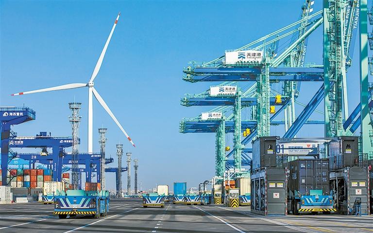 天津滨海新区融出发展新画卷
