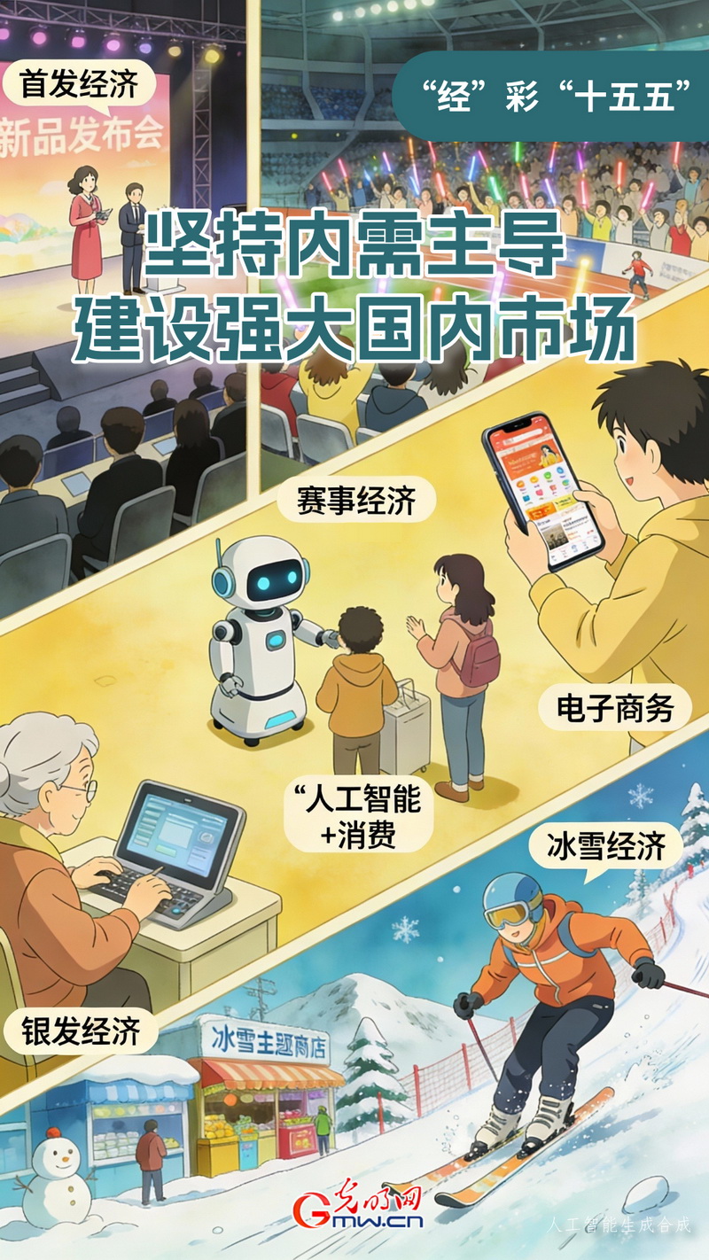 “经”彩“十五五”丨坚持内需主导 建设强大国内市场 “经”彩“十五五”丨坚持内需主导 建设强大国内市场