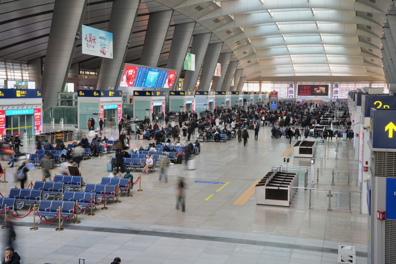 元旦期间北京铁路加开近200对临客