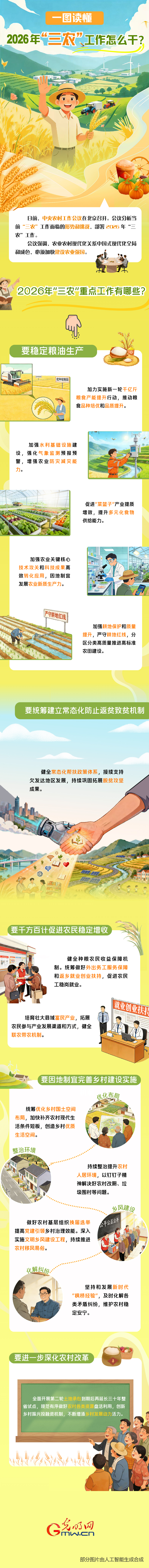 一图读懂丨2026年“三农”工作怎么干？