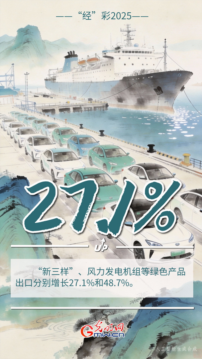 “经”彩2025丨高技术产品“新”潮澎湃 我国外贸“含智量”稳步提升