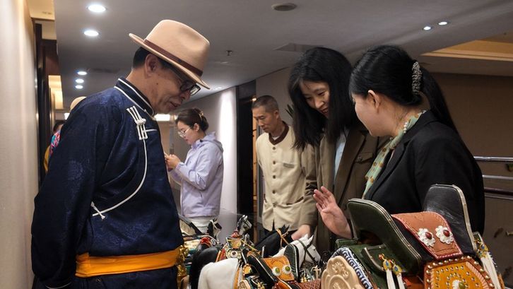 “草原风”刮进青岛！内蒙古科左后旗携美景好物赴鲁揽客招商