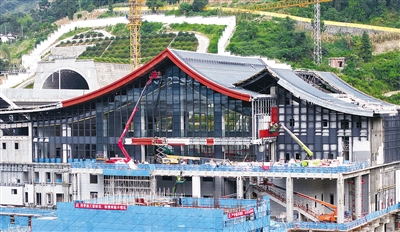 渝昆高铁昭通段车站建设进展顺利