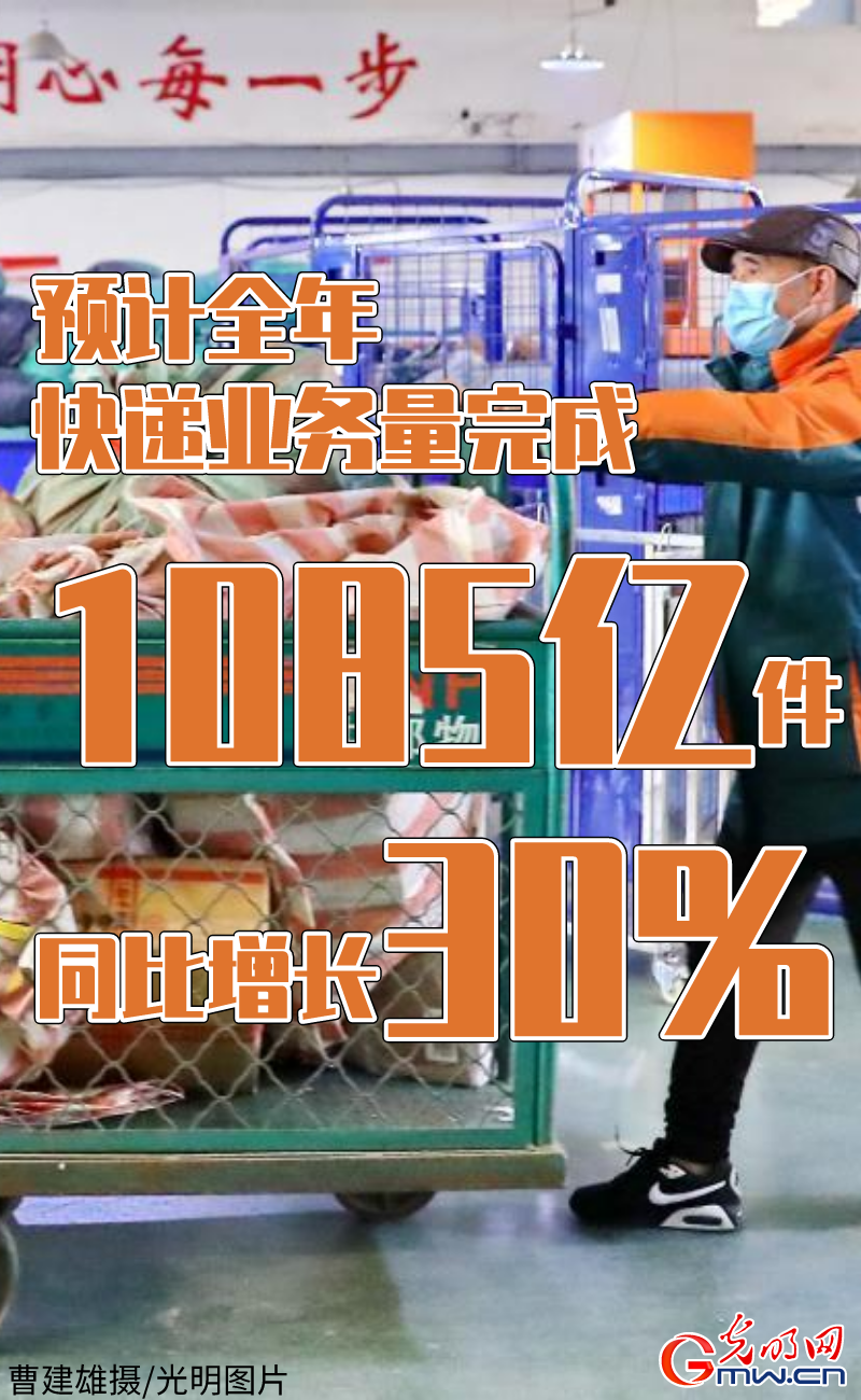 数据海报丨“快递进村”比例超80% 邮政快递业实现“十四五”良好开局