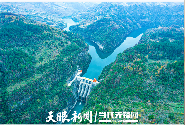 贵州金元高生水电站：猴群也要来“打卡”的风景线