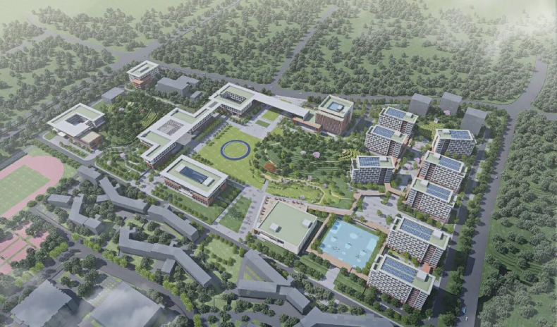 安吉双元教育实践基地顺利完成主体结构封顶