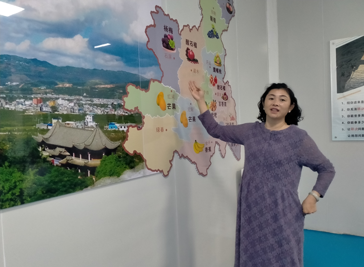 周莲锦:为让蒙自石榴“涅槃重生” 周莲锦:为让蒙自石榴“涅槃重生”