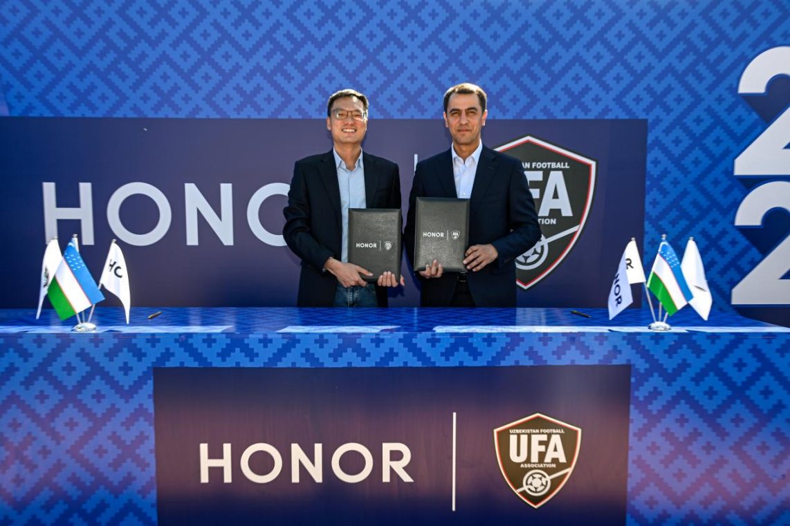 荣耀与乌兹别克斯坦国家队达成战略合作 加码中亚核心市场布局