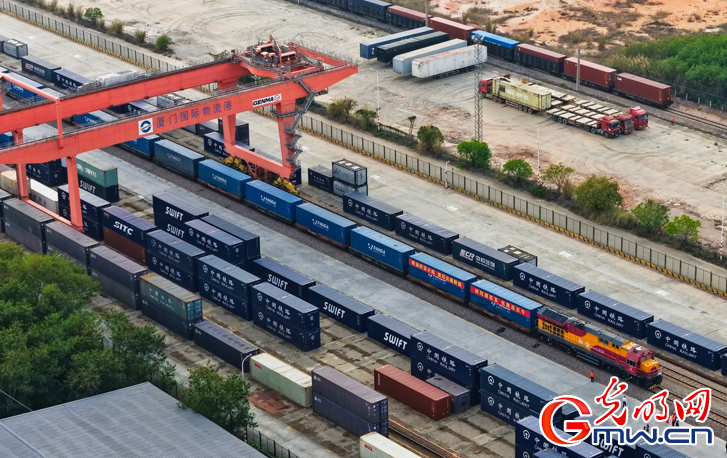 厦门国际物流港中欧班列跑出互联互通加速度 厦门国际物流港中欧班列跑出互联互通加速度