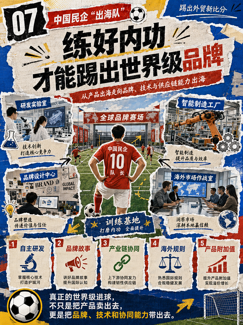 2026中国经济半年报丨中国民企“出海队” 踢出外贸新比分