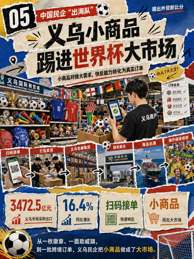 2026中国经济半年报丨中国民企“出海队” 踢出外贸新比分