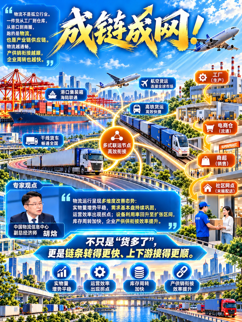 “经”彩新图景丨从物流“热度”看经济“活度” “经”彩新图景丨从物流“热度”看经济“活度”