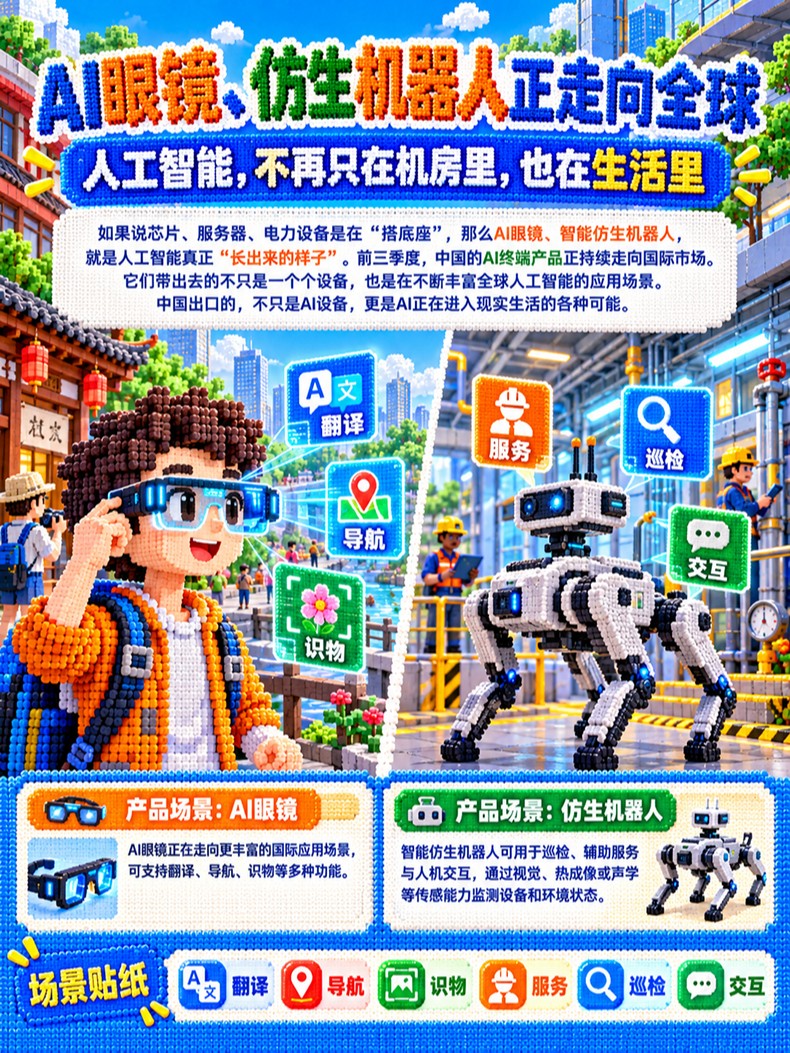 “经”彩新图景丨供芯、供电、供方案：中国制造给全球AI提供“硬支撑”